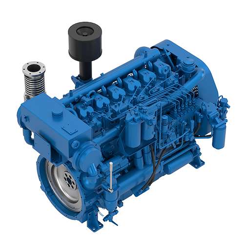 دیزل ژنراتور بادوین مدل 6W105M 